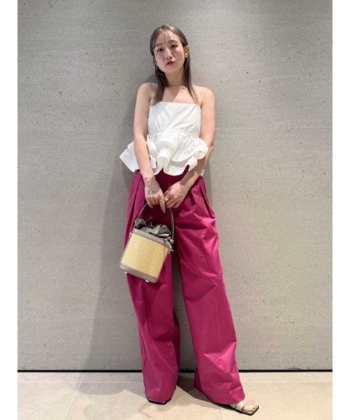 2wayリボントップス FRAY I.D（フレイ アイディー） 2wayリボントップス(カットソー)｜トップス｜FRAY I.D（フレイ