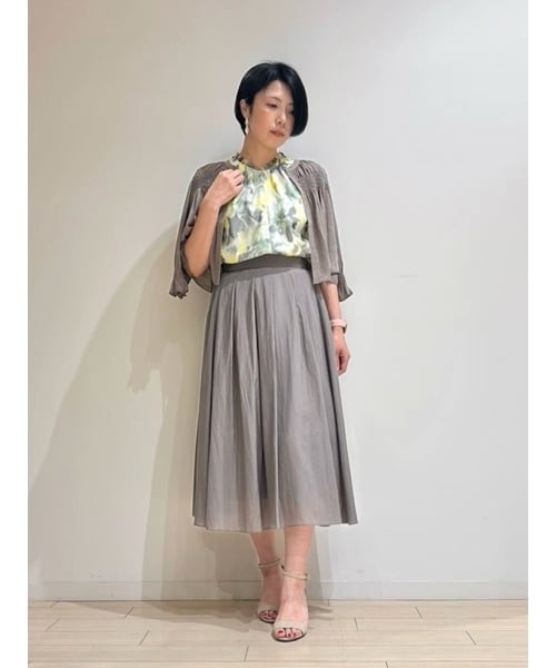 サテンリボンブラウス | トゥービーシック(TO BE CHIC) | マルイウェブ