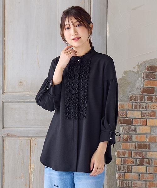 フラワー刺繍ニットカーディガン | ローズティアラ(Rose Tiara