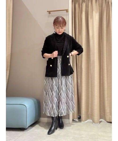 追加予約》SHIPS any: シャギー ノーカラー コクーン コート