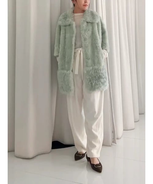 グレースコンチネンタル　今期パイルポンチョフーディ　試着のみ グレースコンチネンタル 今期パイルポンチョフーディ 試着のみ