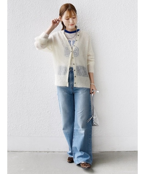 Wai＋:〈手洗い可能〉1/18ホック付 カーディガン | シップス(SHIPS