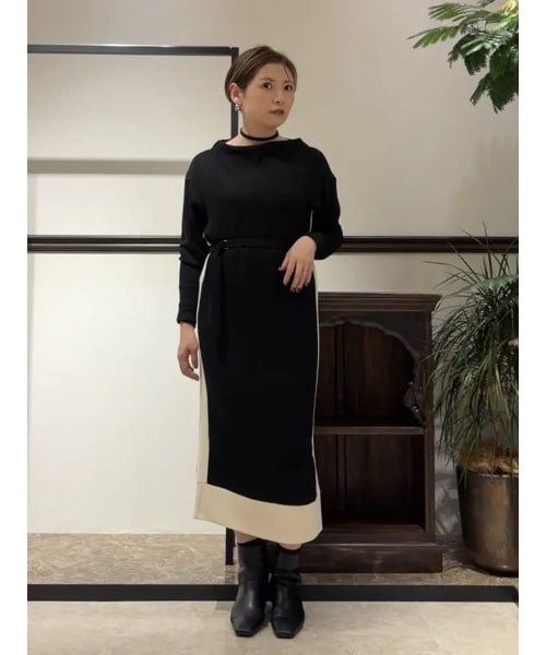 グレーププリントティアードワンピース | グレースコンチネンタル