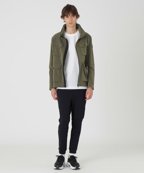 【美品】ブラックレーベルクレストブリッジ ブルゾン ジャケット MA-1 M シャドークレストブリッジチェックカラミジャケット（ジャケット