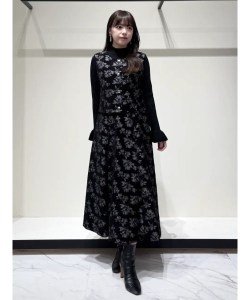 シルクツイルジレ | グレースコンチネンタル(GRACE CONTINENTAL