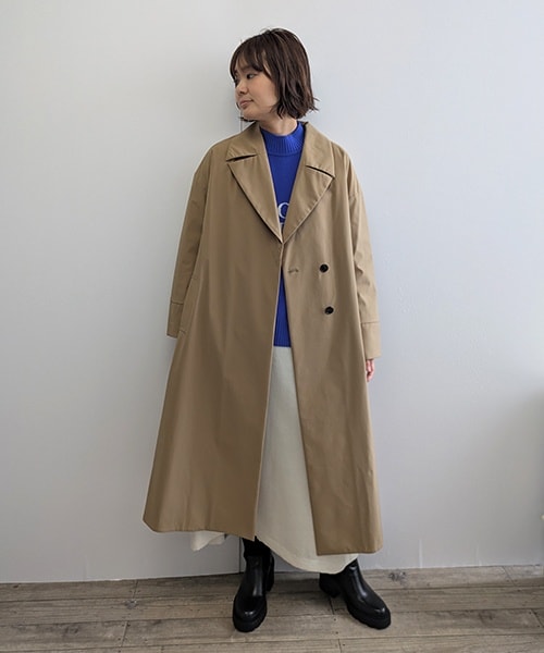 カシミヤ100％ロングコート | リズム(R_ISM) | マルイウェブチャネル