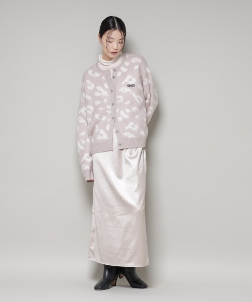 RITA ROW／Crochet straight long skirt | ナノユニバース(NANO