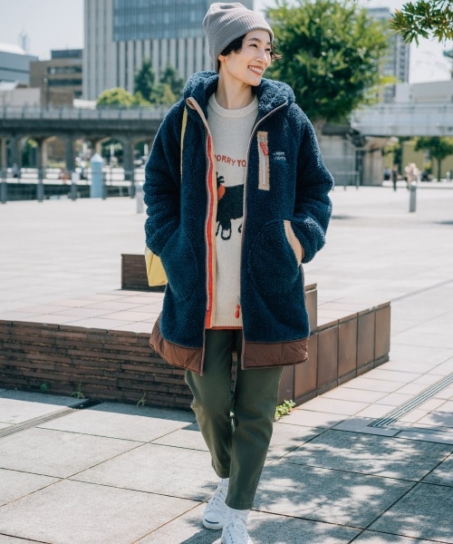 クリフメイヤー（KRIFF MAYER）/【コーデュロイ×ニットがお洒落！】コーデュロイ ドッキング ニット コーデュロイ×ニットがお洒落！】コーデュロイ ドッキング ニット