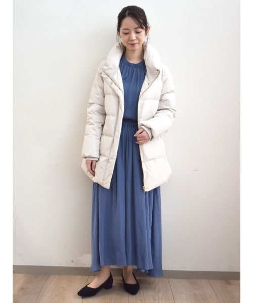 MK ミッシェルクラン（MK MICHEL  ）/＜追加＞【今年も登場/本命コート】ニットスリーブダウンブルゾン 追加>【今年も登場/本命コート】ニットスリーブダウンブルゾン | MK