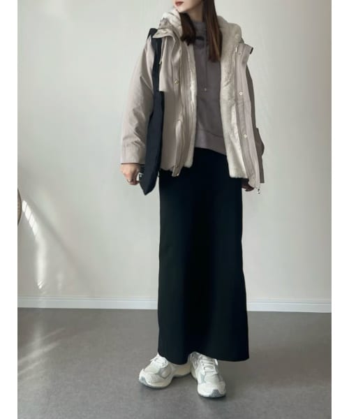 マウンテンパーカー×トレーナー