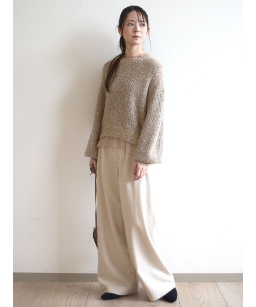 小さいサイズ】ドライタッチイージーストレッチパンツ/洗える | MK