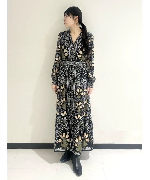 コード刺繍ワンピース | グレースコンチネンタル(GRACE CONTINENTAL