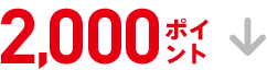 2,000ポイント