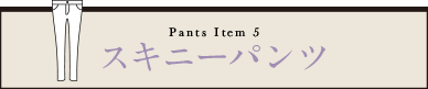 Pants Item 5 スキニーパンツ