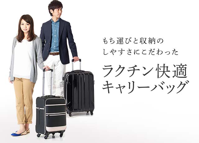 ラクチン快適キャリーバッグ