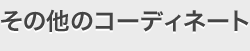 その他のコーディネート