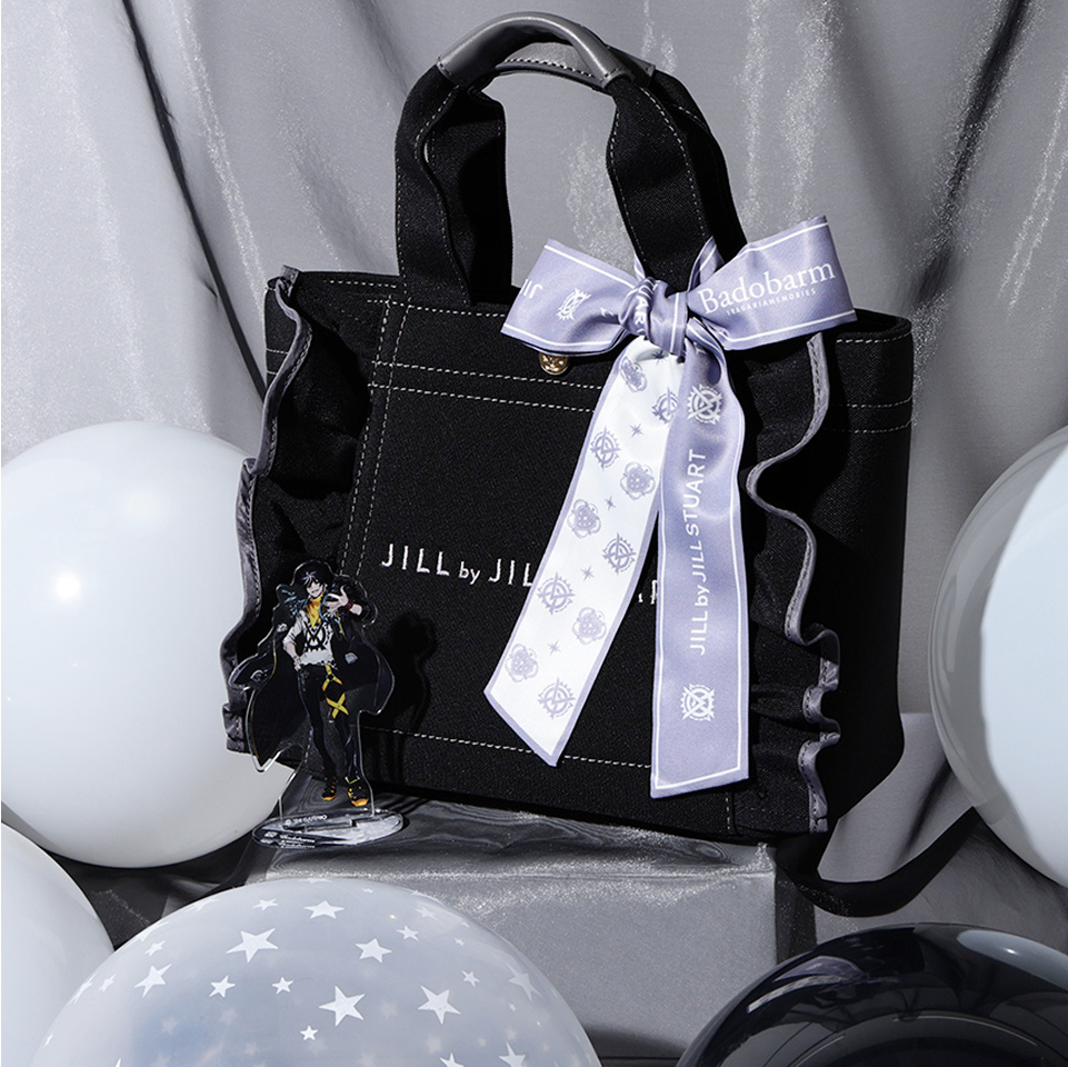 NOIR BOUQUET×フリルトートバッグ＆スカーフセット(全6種)