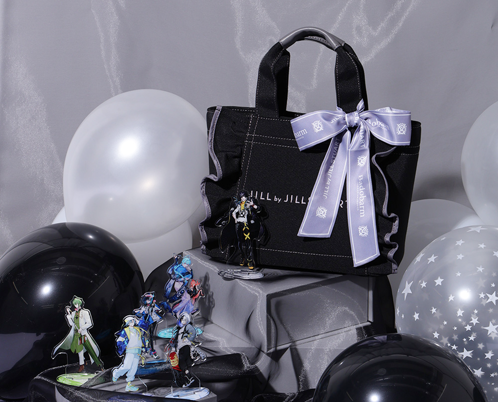 RED BOUQUET×フリルトートバッグ＆スカーフセット(全6種)